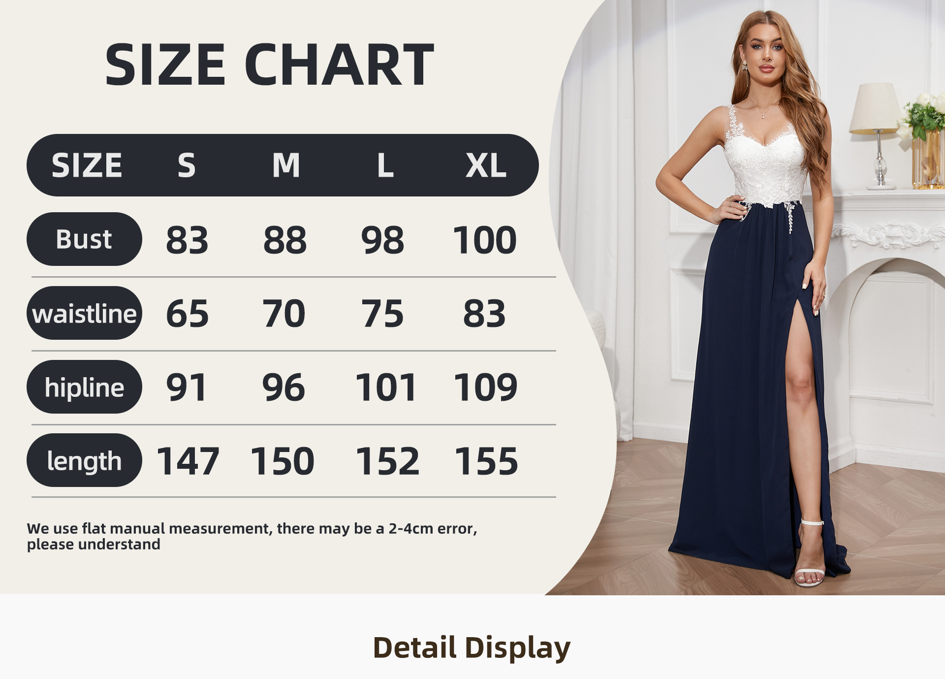 Prom Dresses French contrast lace evening dress female heart-shaped collar high slit chiffon dress dinner party slim dress