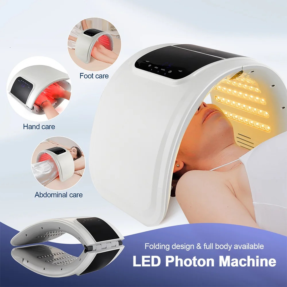 Professional 7 Colors PDT LED Mask Red Light Skin Rejuvenation Device Face Lift Anti Wrinkle Beauty Machine 250729