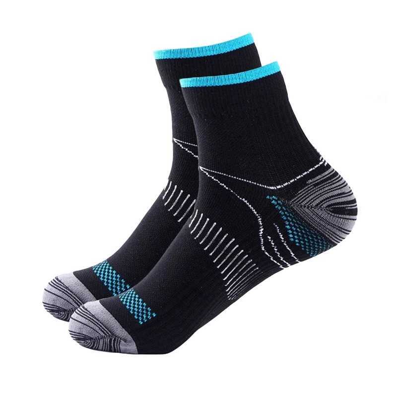 Fashion Sport Men Women Unisex Foot Compression Socks for Plantar Fasciitis Heel Spurs Arch Pain Breathable Socks Z250731