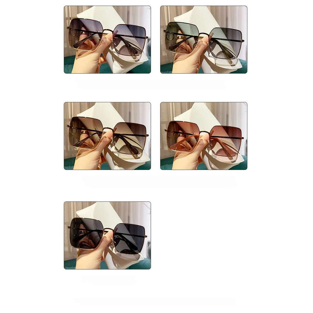 DHcollections 2025 Ocean Lens Sunglasses - UV400 Protection, Metal Frame, Korean Street Style for Men & Women (5 Trendy Colors)