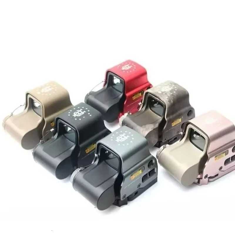 E*T*CH 558 DC* Green Red Dot Holographic Sight Airsoft Hunting W/ G33/G43/G45 3X 5X Magnifier Fit 20mm Rail Mounts QD Lever R250730