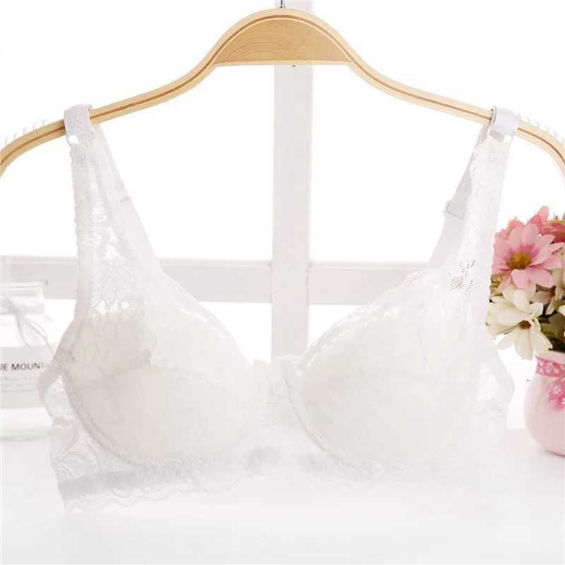 New Sexy Floral Lace Bras Women Summer Thin Push Up Bra Solid Color Comfort Breathable Underwear Female Fashion Lingerie Z250730