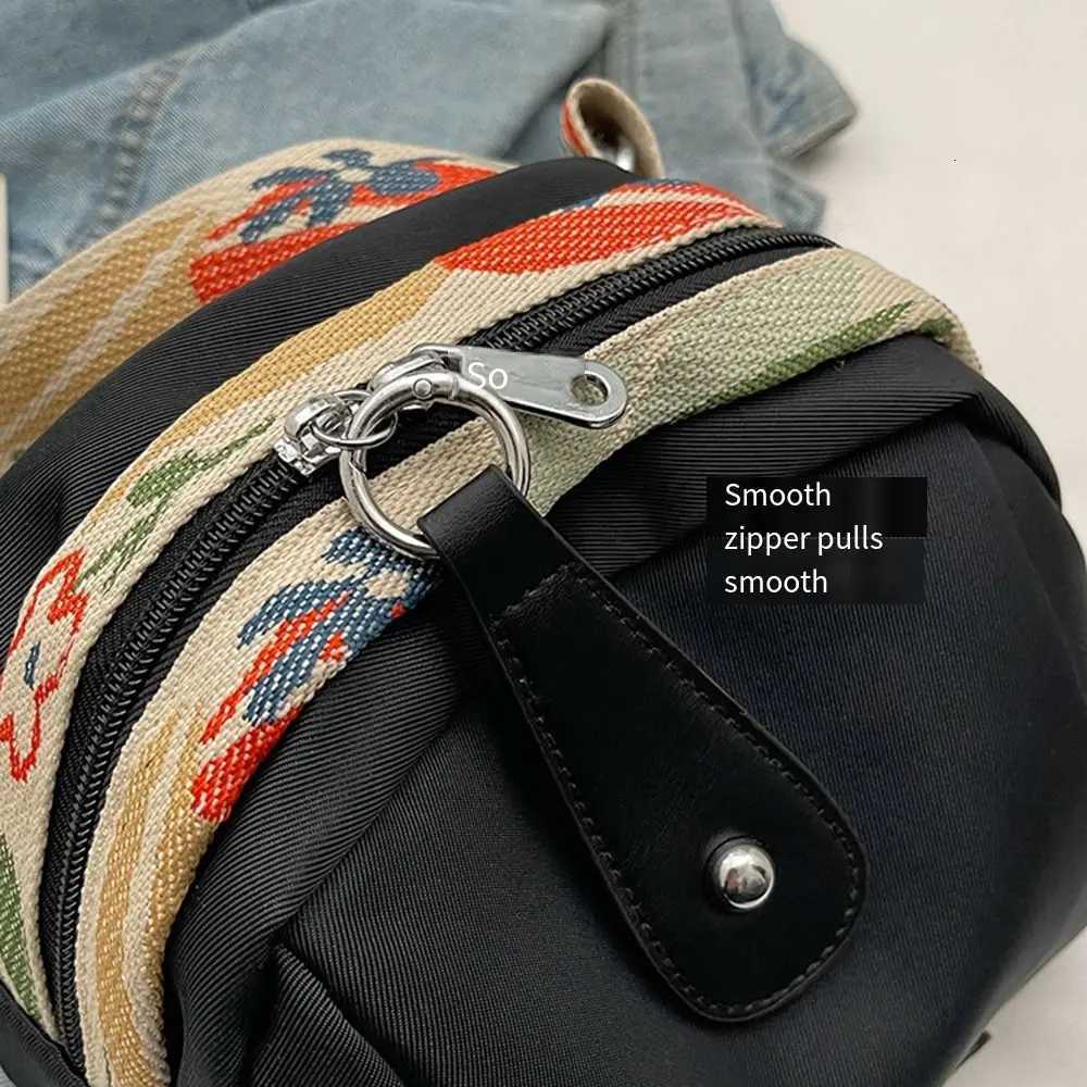 Simple Waterproof Womens Crossbody Bag Wide Shoulder Strap Large Capacity Shell Bag Adjustable Portable Handbag Purse Travel Y250730