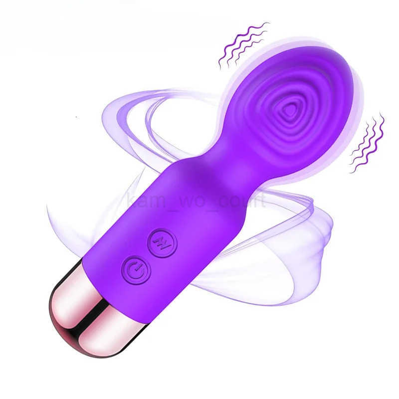 10 Speeds Powerful AV Vibrator Magic Wand Clitoris Stimulator Sex Toys for Women G-spot Massager Adult Female Sex Erotic Product M250731