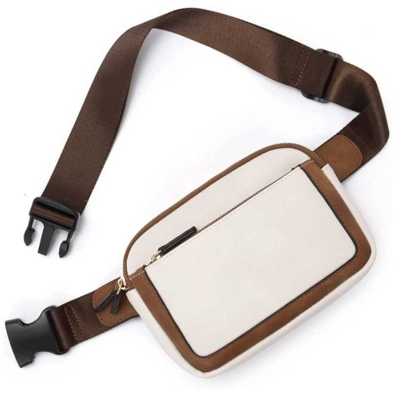 Women PU Waist Pack Casual Crossbody Chest Bags Fashion Unisex Hip Sack Travel WaterProof Belt Bag Sport Purse Pocket Y250730