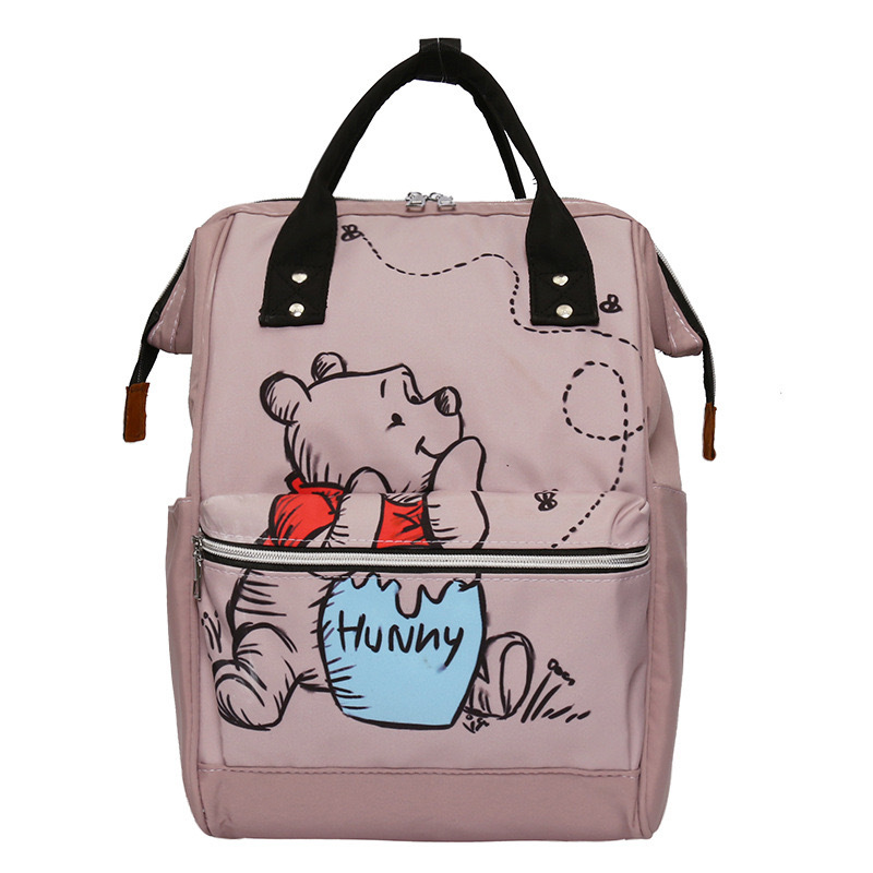 Disney Large Volume Pixar-Inspired Winnie-The-Pooh Patterned Toddlers On-the-GO Backpack Perfect Companion for Little Explorers X250412