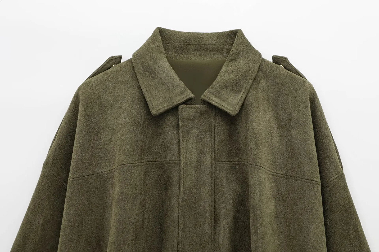 Spring 2 Color Womens Solid Elegant Jacket Suede Short Coat Casual Long Sleeve Zipper Jackets for Women Outerwear 250725
