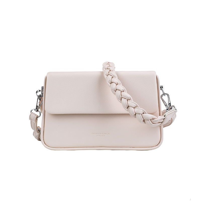 High-end Box for Women 2025 New Fashion Versatile Simple Solid Color Shoulder Crossbody Small Square Bag ddmymoon