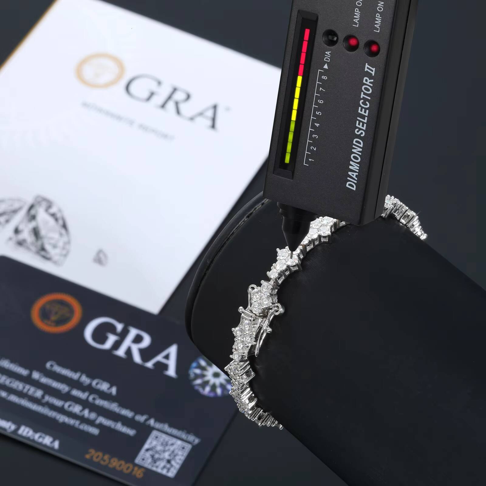 Best Selling 3mm 925 Sterling Silver Man Luxury Hip Hop Jewelry D Moissanite Diamond VVS Cluster Tennis Chain Bracelets