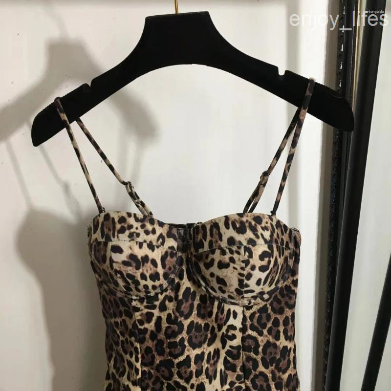 Womens Swimwear Luxury Design One-piece Swimsuits Classic Leopard Print Designer Brand Beach Sexy Bikini Sets