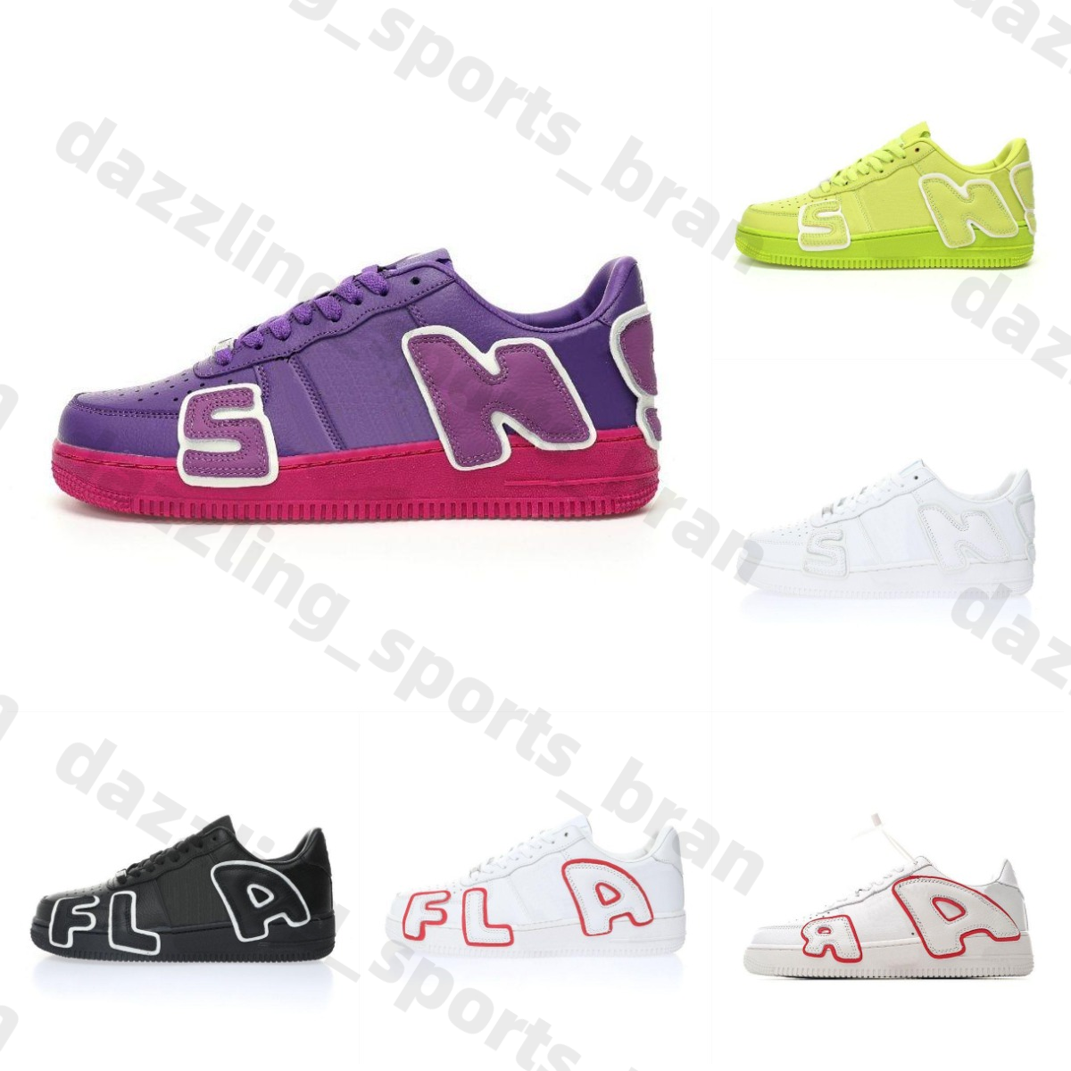 Designer Shoes CPFM x 1'07 One 1 Low Flat Beach Shoes White Black Green Purple Sneakers Best Price Casual Shoes Mens Womens Running Shoes Sizes eur 36-45