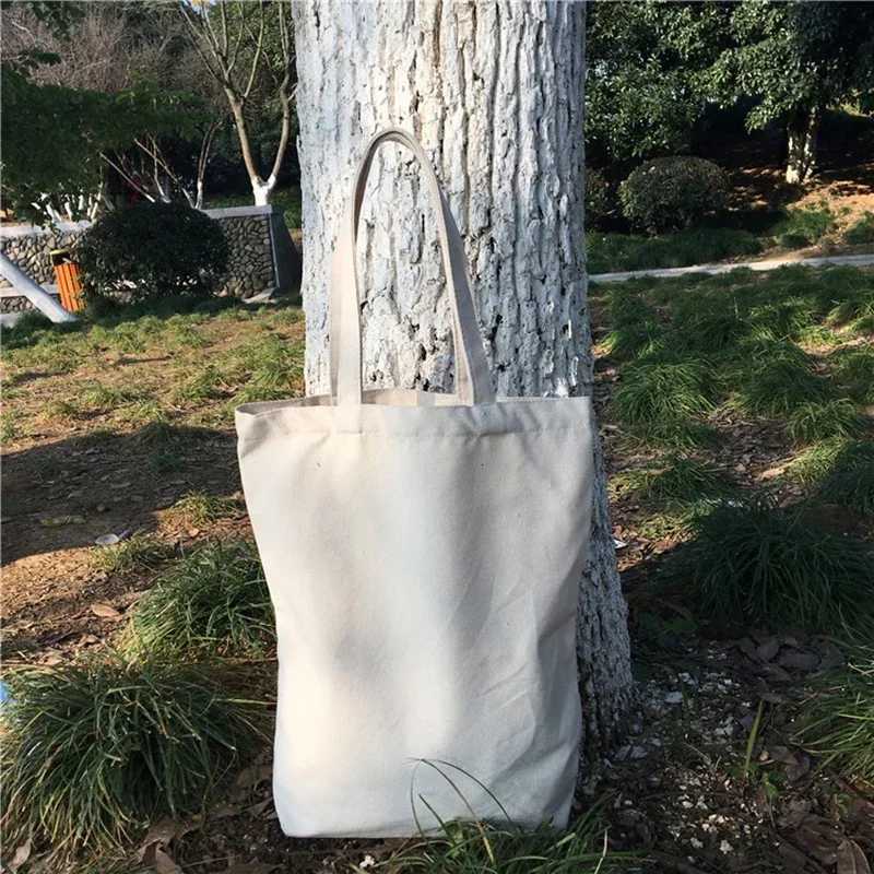5 PCS Large Capacity Canvas Tote Shoulder Bag Fabric Cotton Cloth Reusable Shopping Bag Eco Tote Bag Casual Beach Handbag Daily G250729