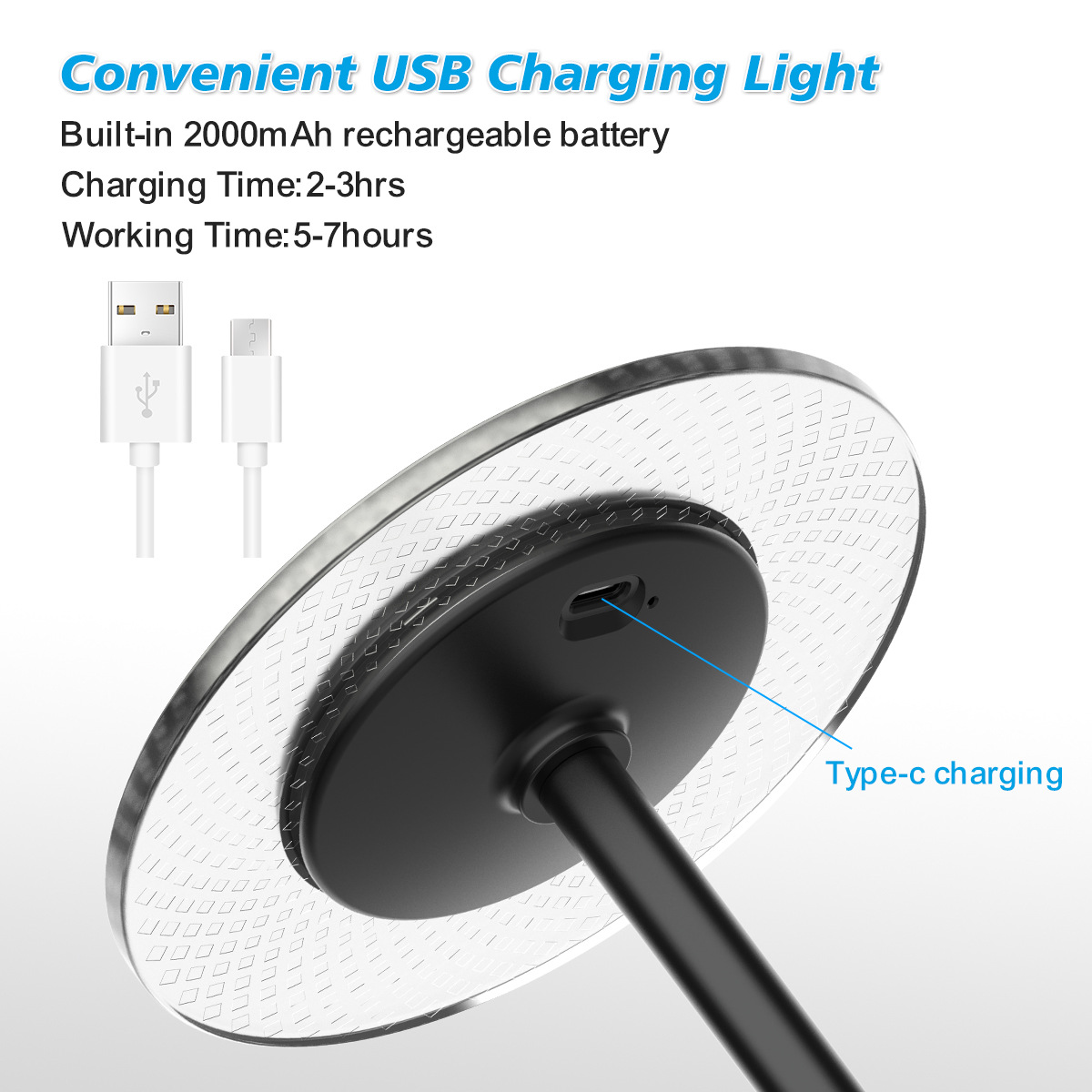 Gaming Room Compatible Desktop Mood Lamp Featuring Synced Music Lights with Rhythm Lighting Experience-HCP031