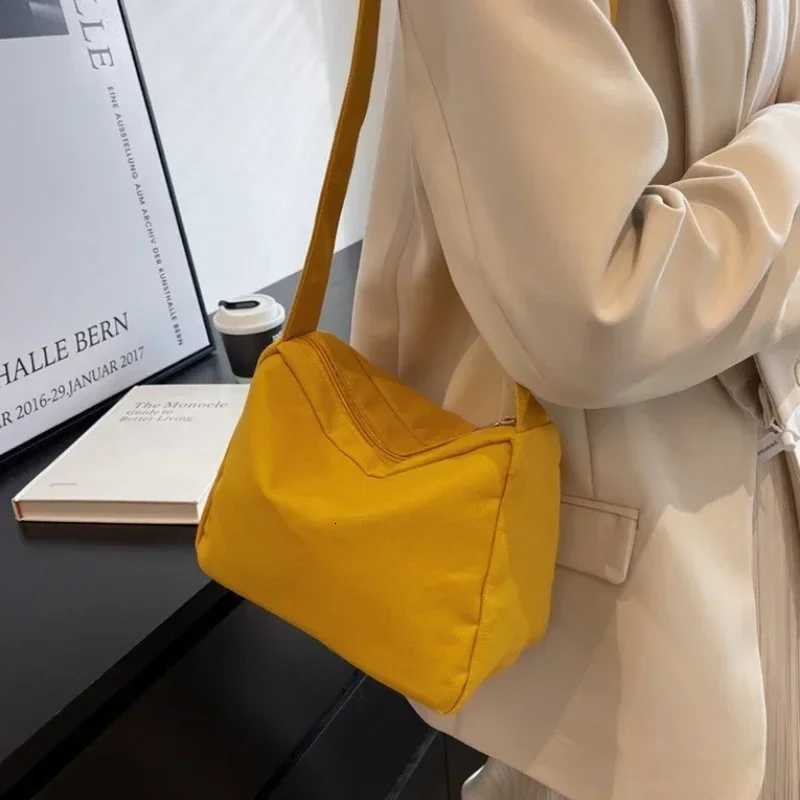 2024 Large-capacity Shoulder Bag New Womens Fashion Simple Commuter Messenger Tote Bag Black Purses and Handbags Y250730