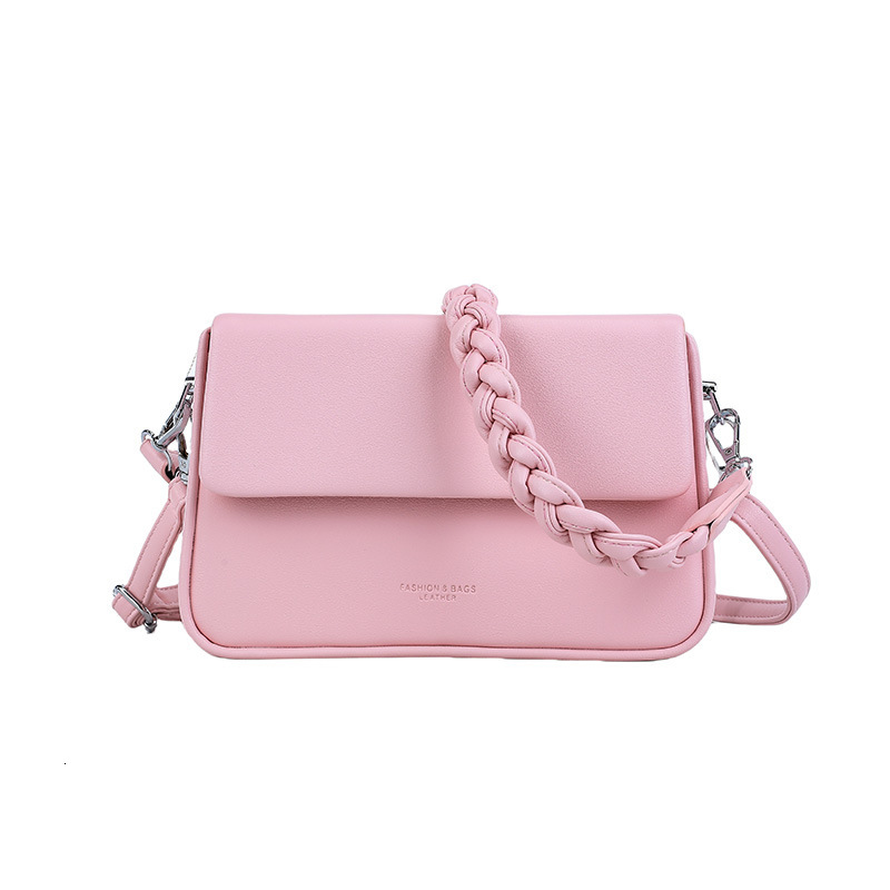 High-end Box for Women 2025 New Fashion Versatile Simple Solid Color Shoulder Crossbody Small Square Bag ddmymoon