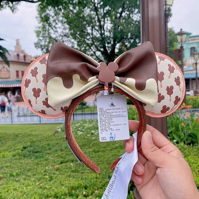 Disney 2024 Christmas Headbands 50th Anniversary Pirate Headwear Mickey Mouse Classic Mermaid Disney Earphones Fashion AccessoriesXJ250504