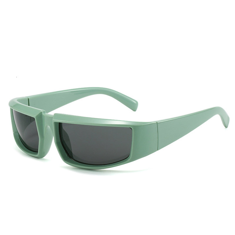 Vintage Y2K Sunglasses Women Men Fashion Luxury Brand Designer Trend Punk Outdoor Sport Cycling Shade Eyewear UV400 Gafas De Sol