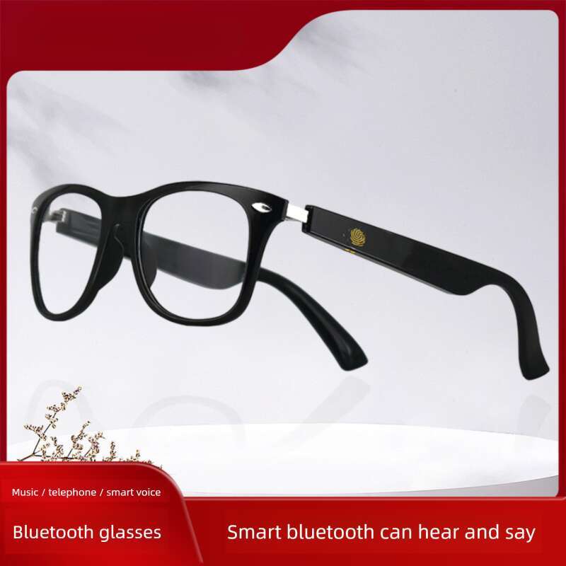 DHcollections Smart Bluetooth Sunglasses - HD Nylon Lenses, Hands-Free Music/Calls, Prescription Compatible (Black/White & Black/Gray)