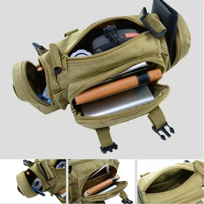 Outdoor mountaineering bag 600D waterproof Oxford shoulder camping hiking fishing backpack 250729