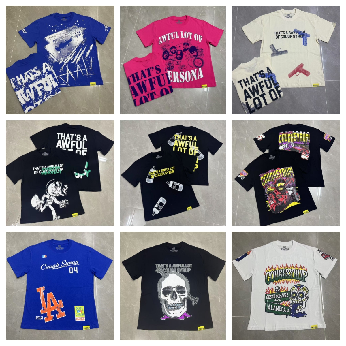 thats a awful lot of caugh syrup shirt Designer Mens shirts Printed Graphic T-shirt Cotton Casual Tees Short Sleeve Hip Hop Streetwear DY0704