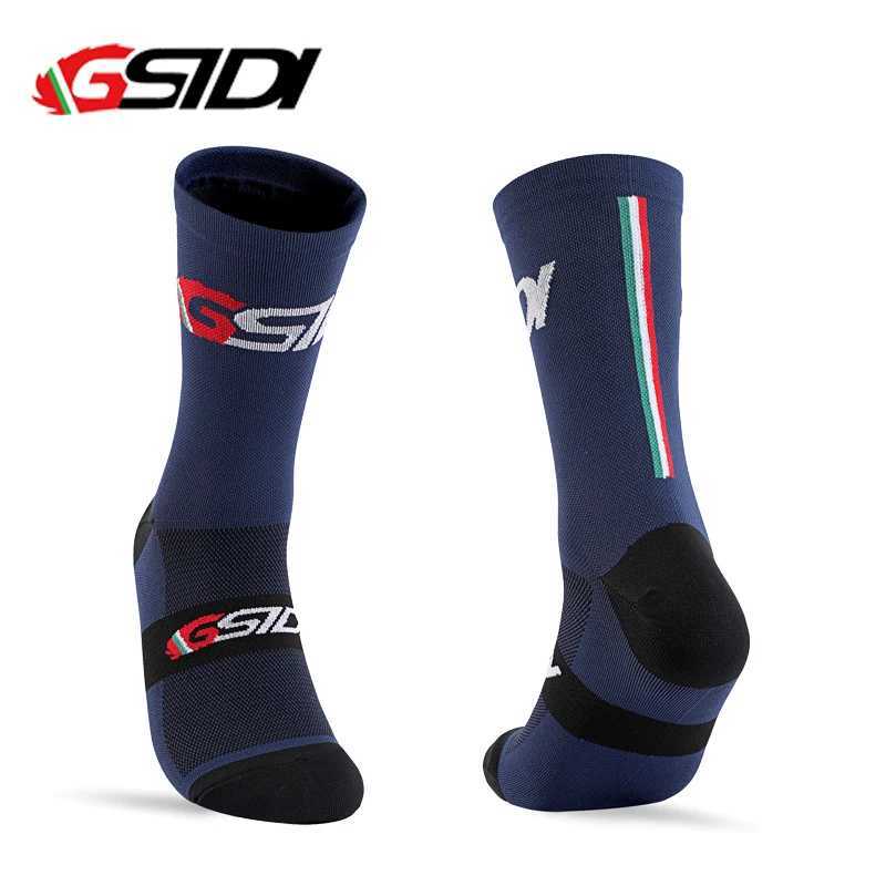 2022 New Men Cycling Socks Professional Road MTB Bike Women Compression Racing Outdoor Unisex Sports Z250731