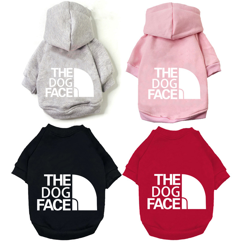 Pet Clothing Dog Sweater Hoodie Four Seasons Universal Labrador French Bulldog Large, Medium and Small Dog Clothing