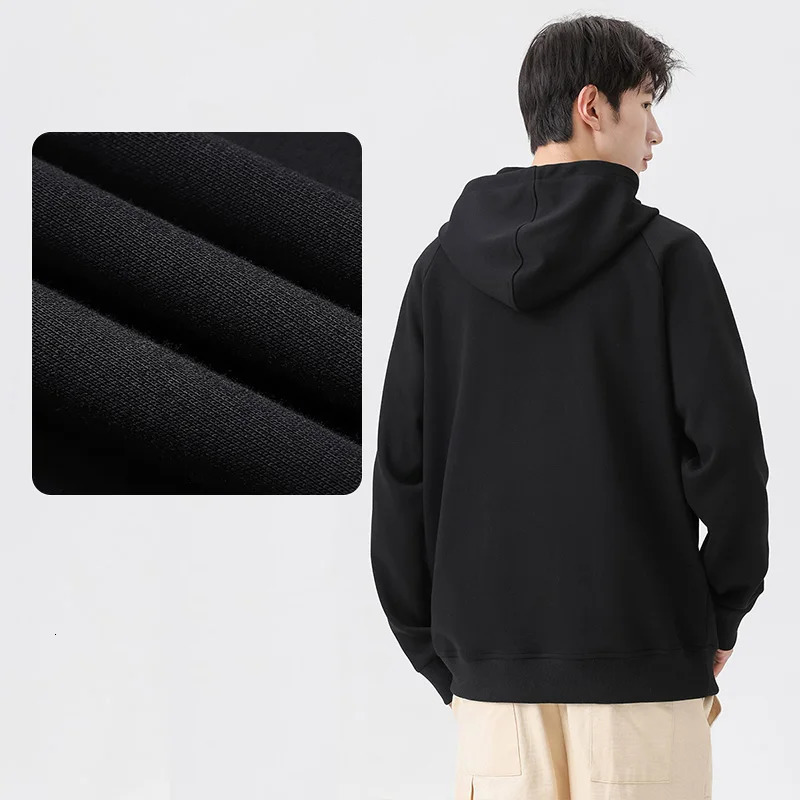 Men Sweatshirts Cotton Hooded Oversized 6XL 7XL 8XL Plus Size Casual Half Zipper n Autumn Y2K Hoodies Pullovers Streetwear 250731