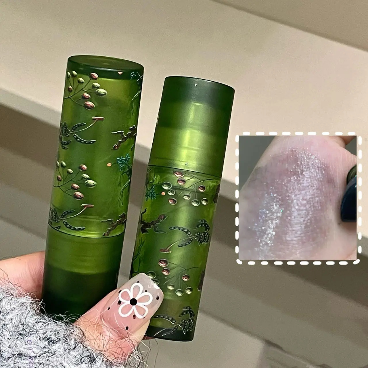 Transparent Shiny Black Lipstick Makeup Plumping Moisturizing Shimmer Black Lip Gloss Mirror Glass Lipsticks Non-stick Lip Tint 250730