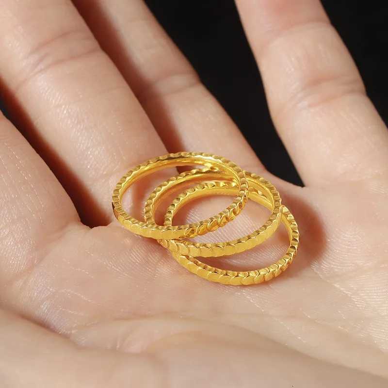 2mm Thin Stainless Steel Round Eternity Ring Wedding Band for Women Girl Size 4-10 y250730