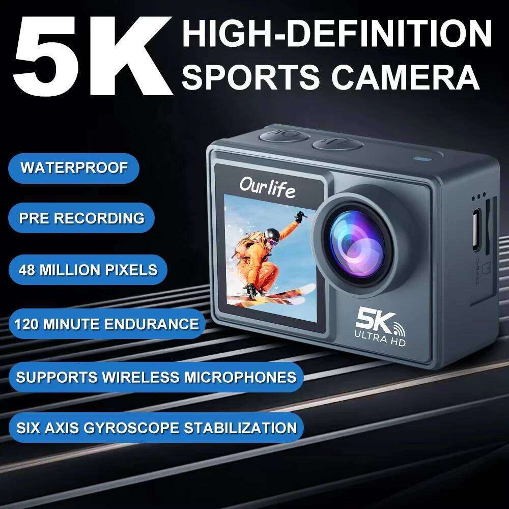 Designer Brand Niche MTR K Touch Screen X Zoom Action Cam M Waterproof Wifi Action Camera with Remote Control