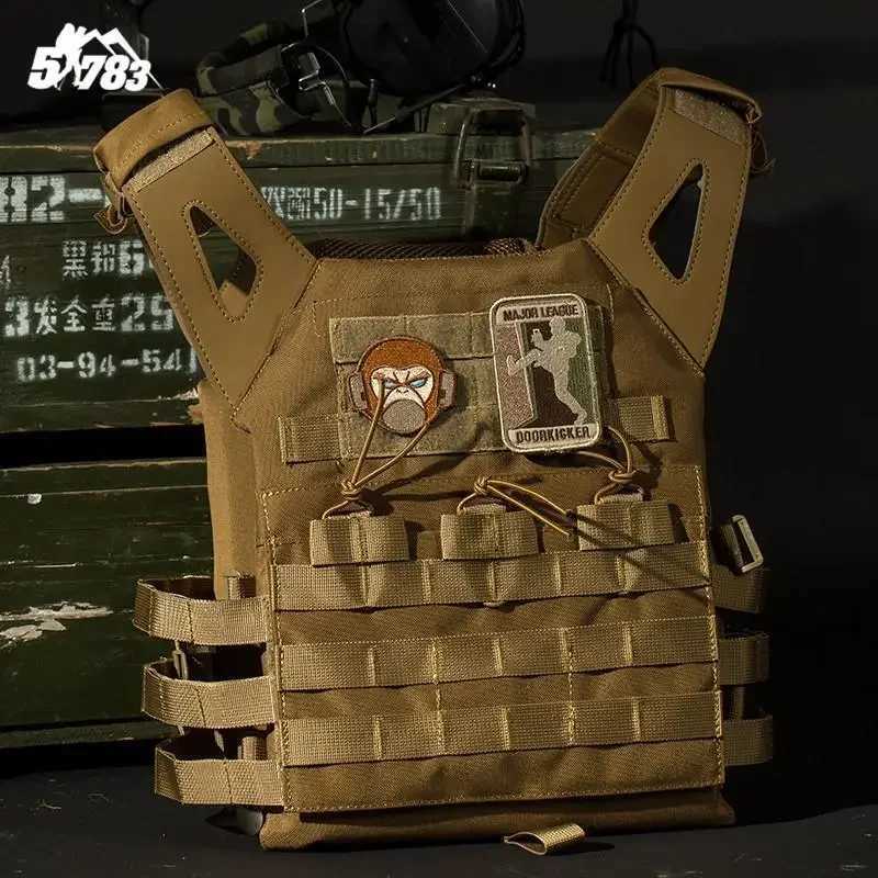 New JPC Tactical Vest Quick Reaction Ontological Vest 1000D Molle Chest Rig Protective Plate Carrier JPC Combat Gear Vests XJ251114