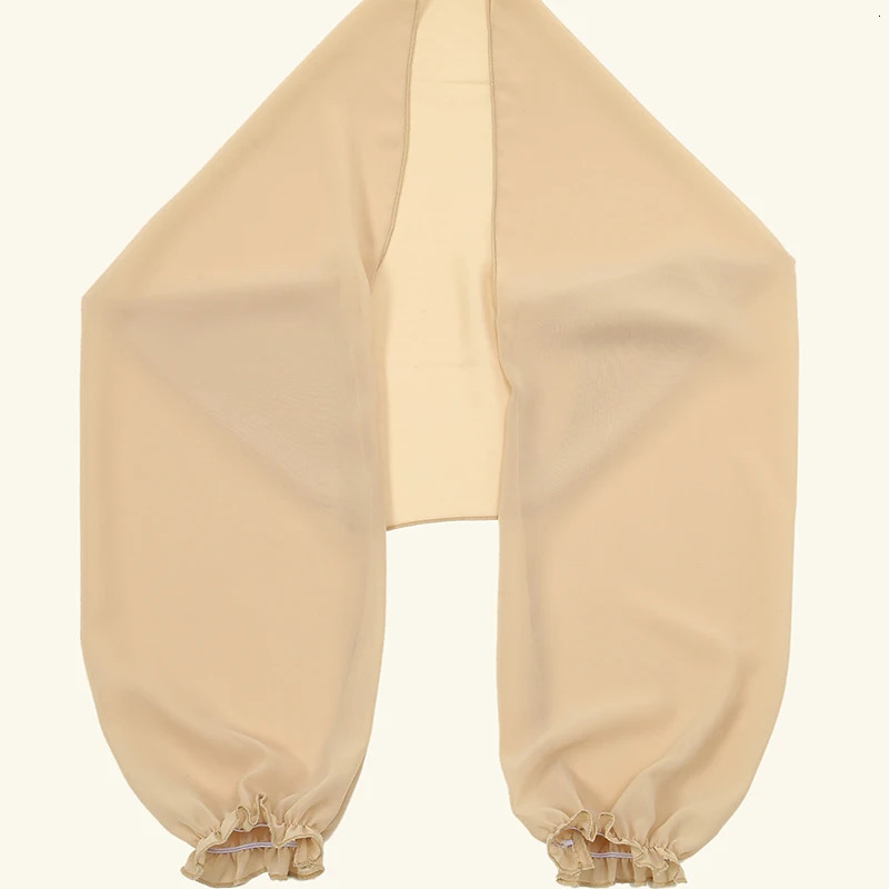 Solid Color Chiffon Shawl Summer AirConditioned Shirt Sunblock Beach Towel With Shoulder Sleeve Cape 15048cm 250731