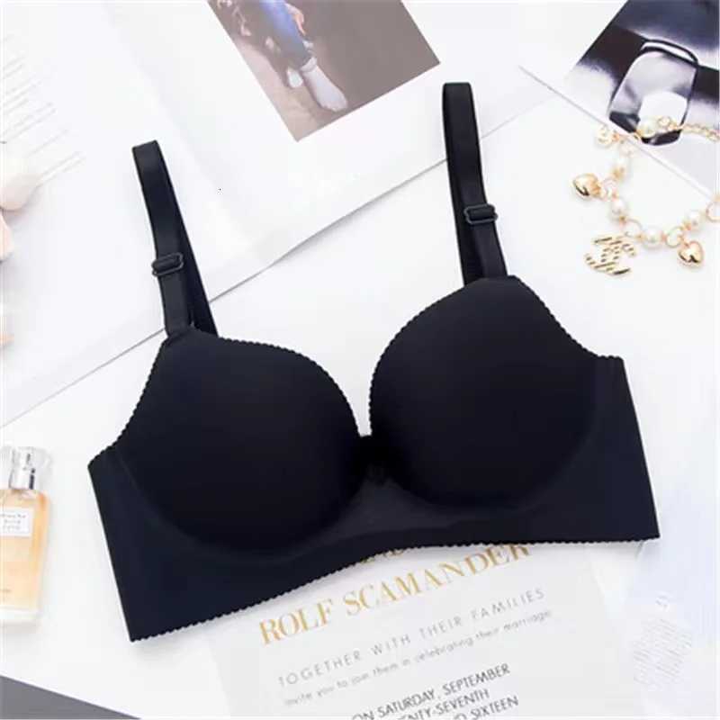 Seamless Bra Women Push Up Wire Free Adjustable Bralette Sexy Bras Straps Bright Summer Lingerie Breathable Underwear Z250730