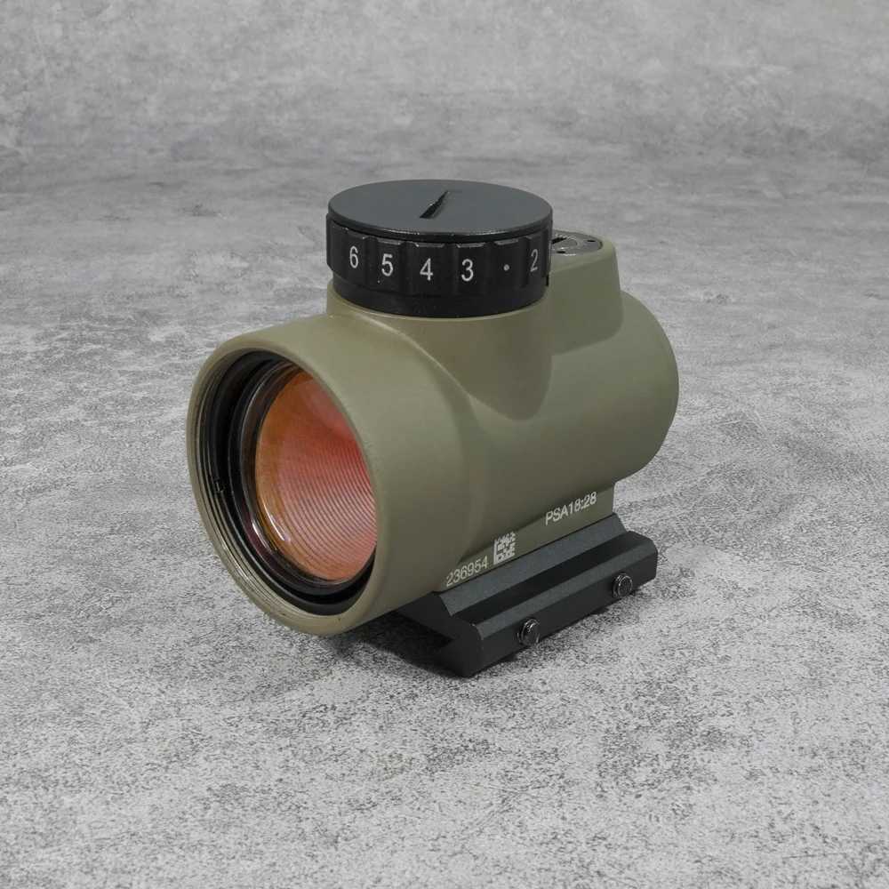 1x25mm Red Dot Sight Riflescope Tactical Miniature with 3D Letter Markings for Airsoft Hunting R250730
