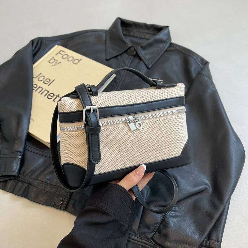 Fashion Box Women Handbags Designer Thick Canvas Shoulder Crossbody Bags Casual Spring and summer Small Purses 2025 bolso mujerluxury bag tote bag