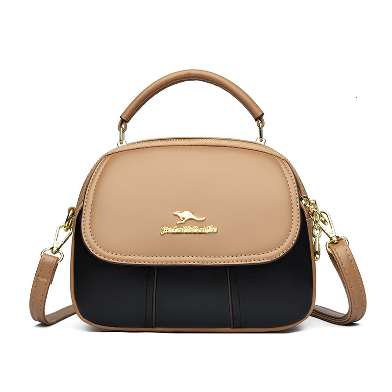 2025 Summer New Women's Shoulder Bag Texture Slant Fashion Women's Soft Leather Tote Bag New Large Capacity New Designer Luxury Bag
