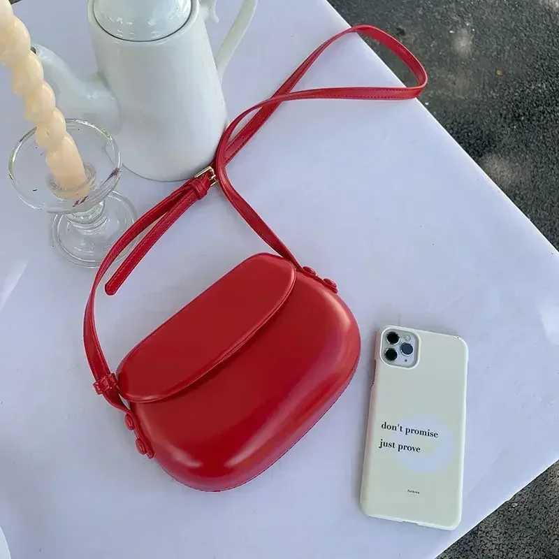 2024 Flap Crossbody Bags Women Mini PU Leather Shoulder Purses and Handbags for Ladies Phone Simple Solid Designer Bag Y250730
