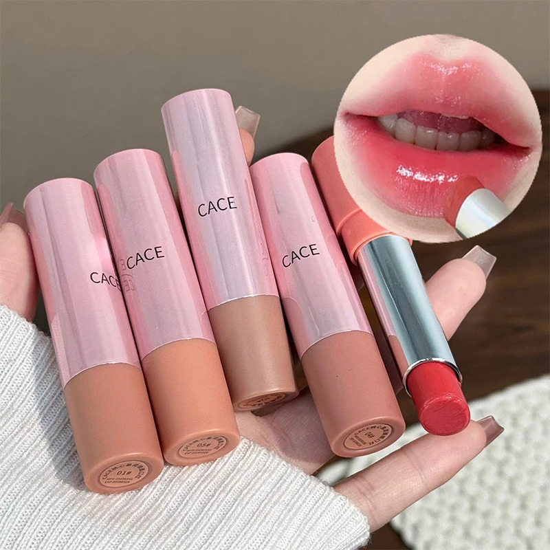 Mirror Russet Lipstick Low Saturation Mirror Water Light Solid Lip Gloss Moisturizing Lip Tint Nature Mirror Plumping Lip Makeup 250730