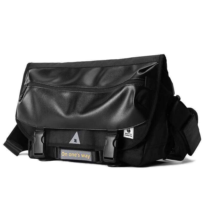 Men Messenger Waterproof Large Crossbody Shoulder Men's Hip Hop Street Cycling Travel Multilayer Antitheft Design Bags