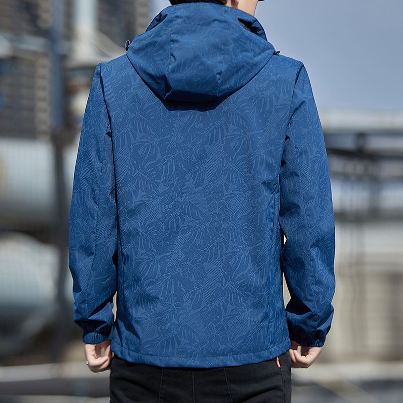Spring and autumn new jacket men's outdoor sports windproof and rainproof casual breathable