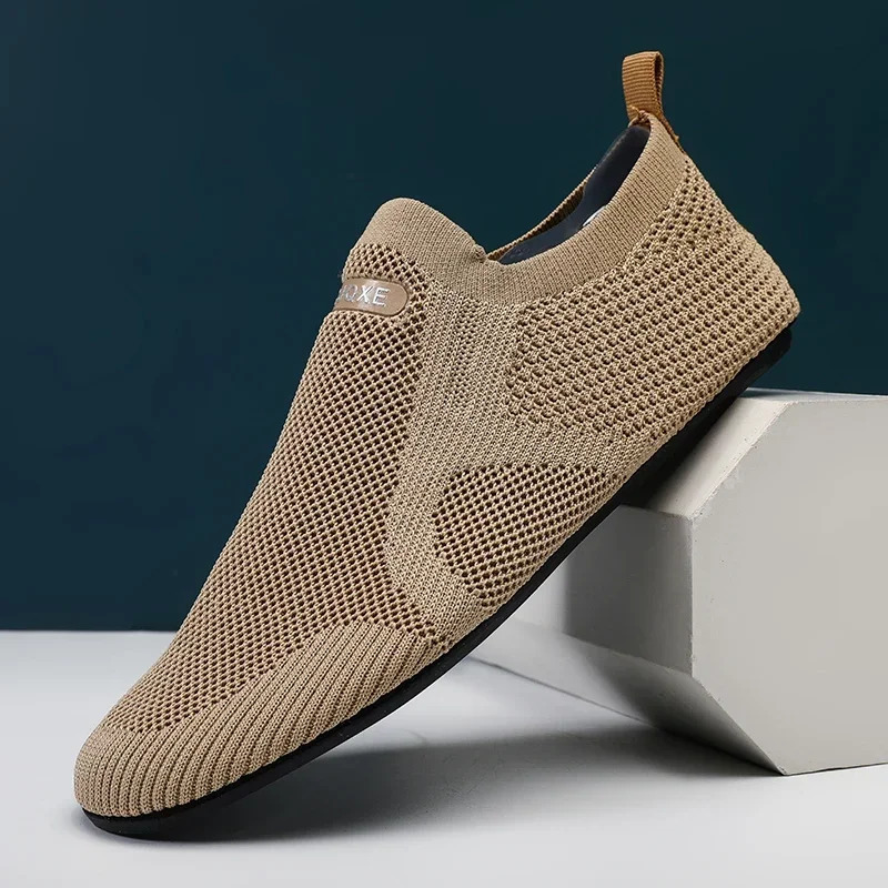 Breathable Men Casual Sneakers Lightweight Soft Womens Vulcanized Shoes Flexible Unisex Loafers Summer Anti-slip Footwear 36-47 250724