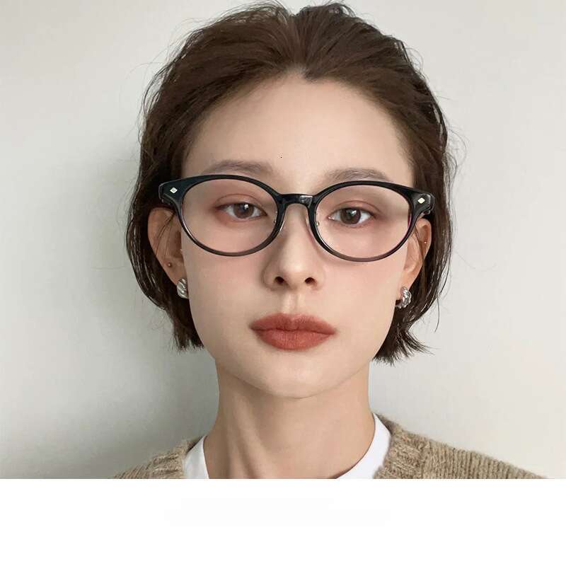 DHcollections Retro Cat-Eye Glasses with Butterfly Temples Blue Light Blocking, Prescription-Ready Acetate Frame for Women (Small Face Friendly)