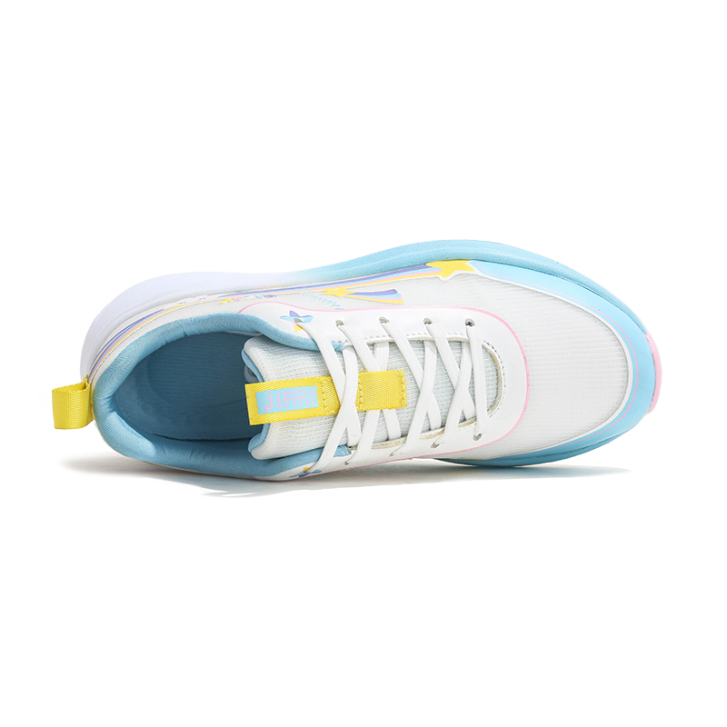 Jifffly Women's Sports 2025 Summer New Lightweight Breathable Soft Sole Shock Absorbing Sneakers Low Top Shoes
