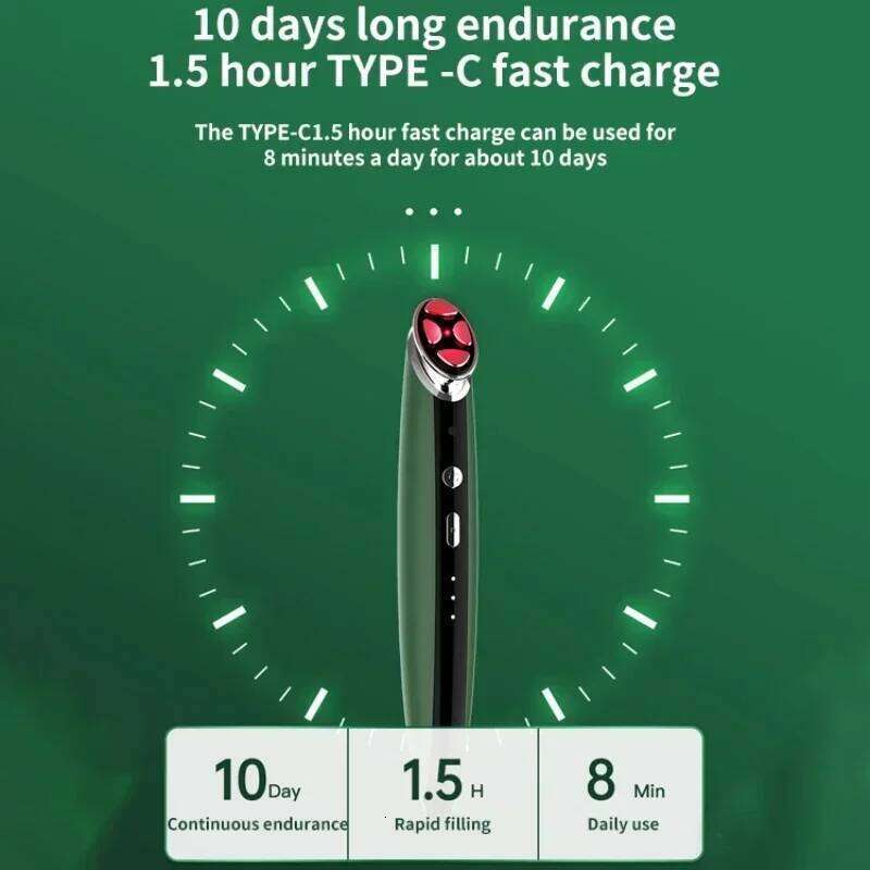 Electric Massager EMS Microcurrent Skin Lifting Reduce Eye Wrinkles Remove Dark Circles Hot Vibration Relax Eyes Beauty Care