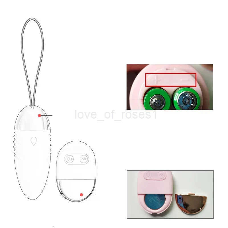 Wireless Jump Egg Vibrator Adult Sex Toys With Wireless Remote Control Waterproof Egg Vibrating Body Massager Z250731