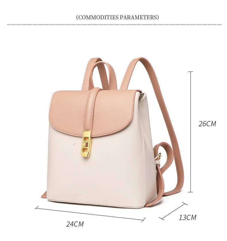 Fashion patchwork Women Backpack High Quality Female Rucksack PU Leather Shoulder girls School Bag student backpack Mochila