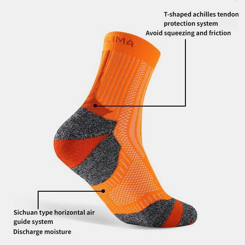 Professional Marathon Running Sock Non-slip Men Women Sports Fitness Thickened Cushioned Short Tube Low Cut Boat Ankle Socks Z250731