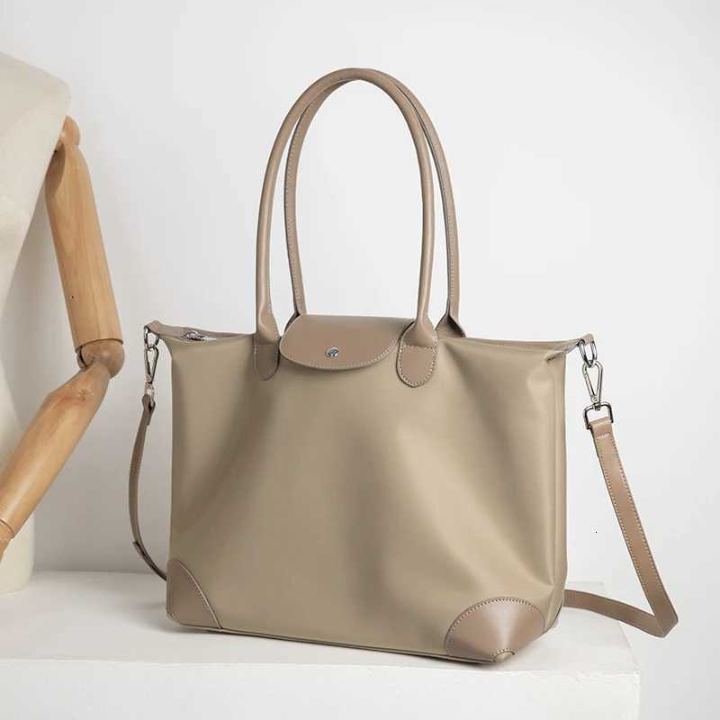 Womens Tote Bag Large Capacity Waterproof Oxford Cloth Women Shoulder Bag Designer Crossbody Bags Foldable Handbags Y250730