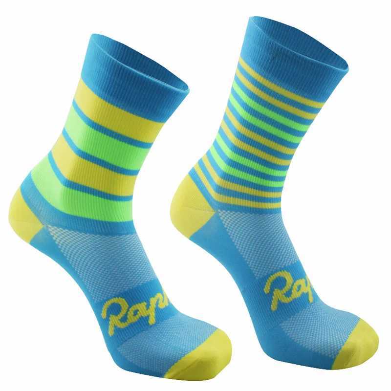 2024 New Cycling Socks Top Quality Professional Brand Sport Socks Breathable Bicycle Sock Outdoor Racing Big Size 6 Colors s14 Z250731