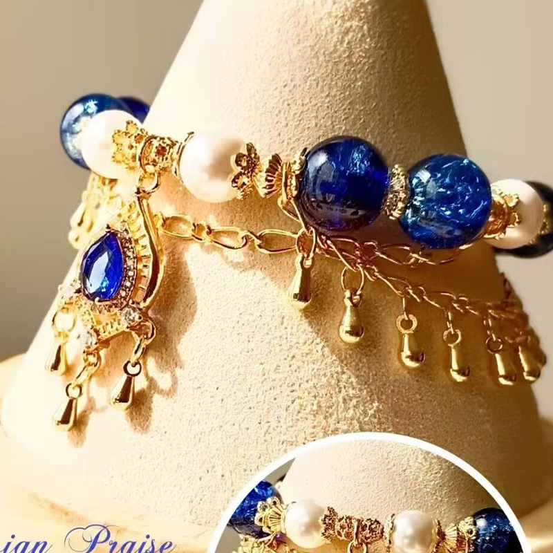 Xi Ling Original Design Glass Bead Bracelet Persian Praise